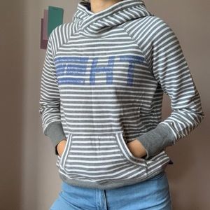 Tommy Hilfiger Sport Striped Fleece Hoodie